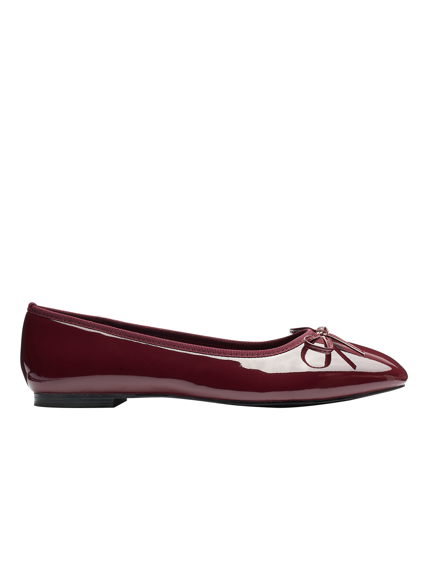 JOSEPHINE Ballerina Flats - Wine Red