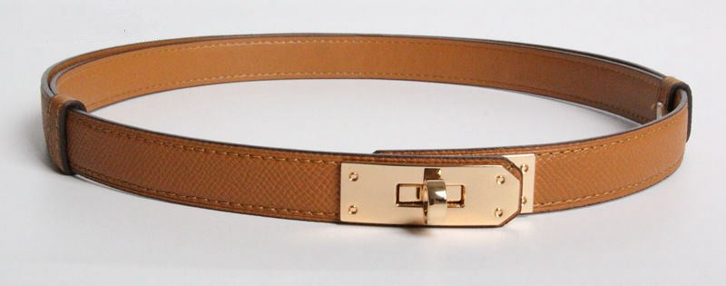 Hermès Kelly Dupe Lookalike Brown Leather Braunes Leder