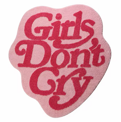 GIRLS DON'T CRY Teppich